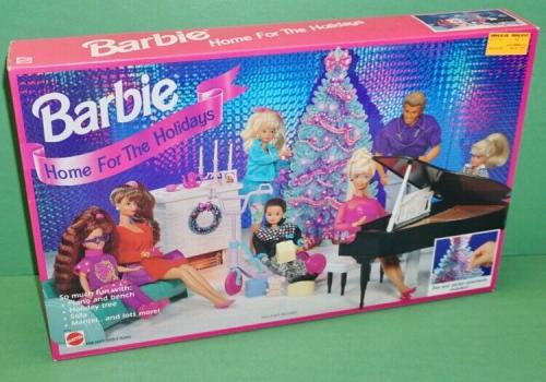 Mattel - Barbie - Home for the Holidays - мебель